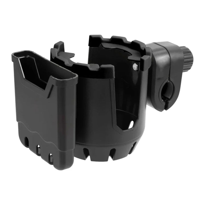 Multi holder for phone and bottle, rear view