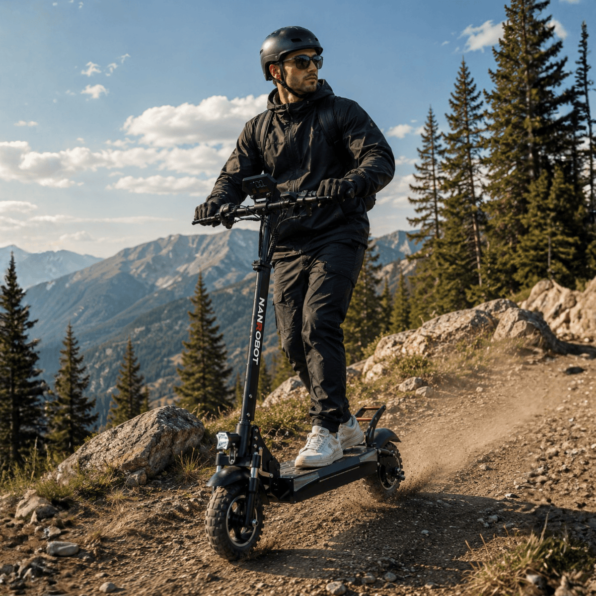 Nanrobot T1 - Elsparkcykel - Wheelyshop