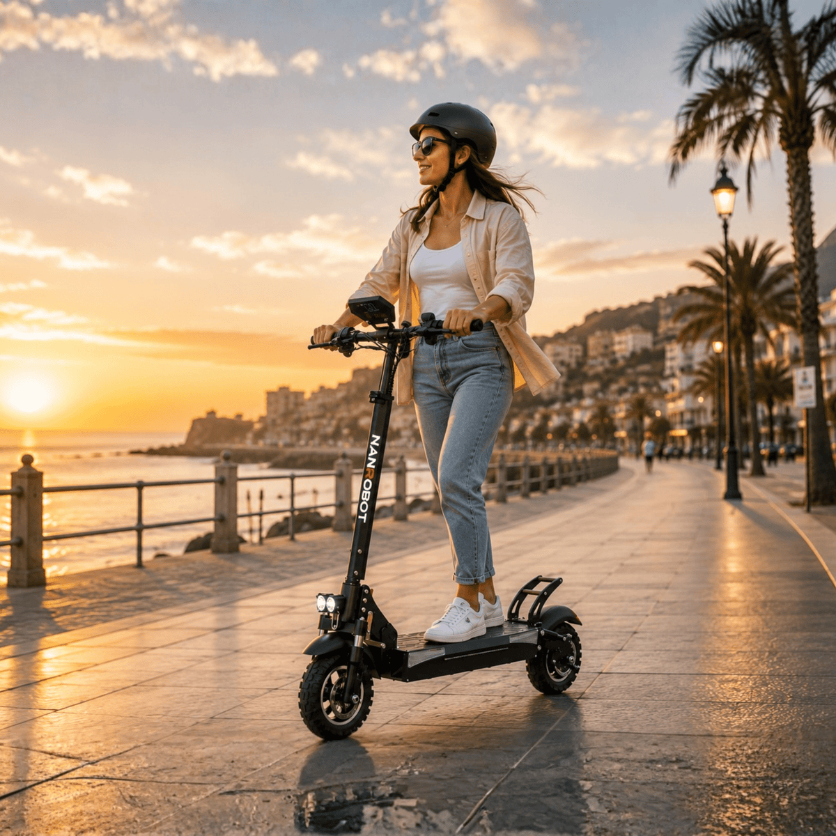 Nanrobot T1 - Elsparkcykel - Wheelyshop