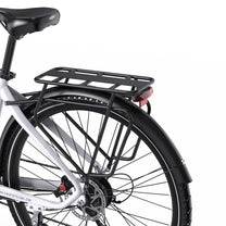 OneSport OT05 Pro rear rack seen from the side in white