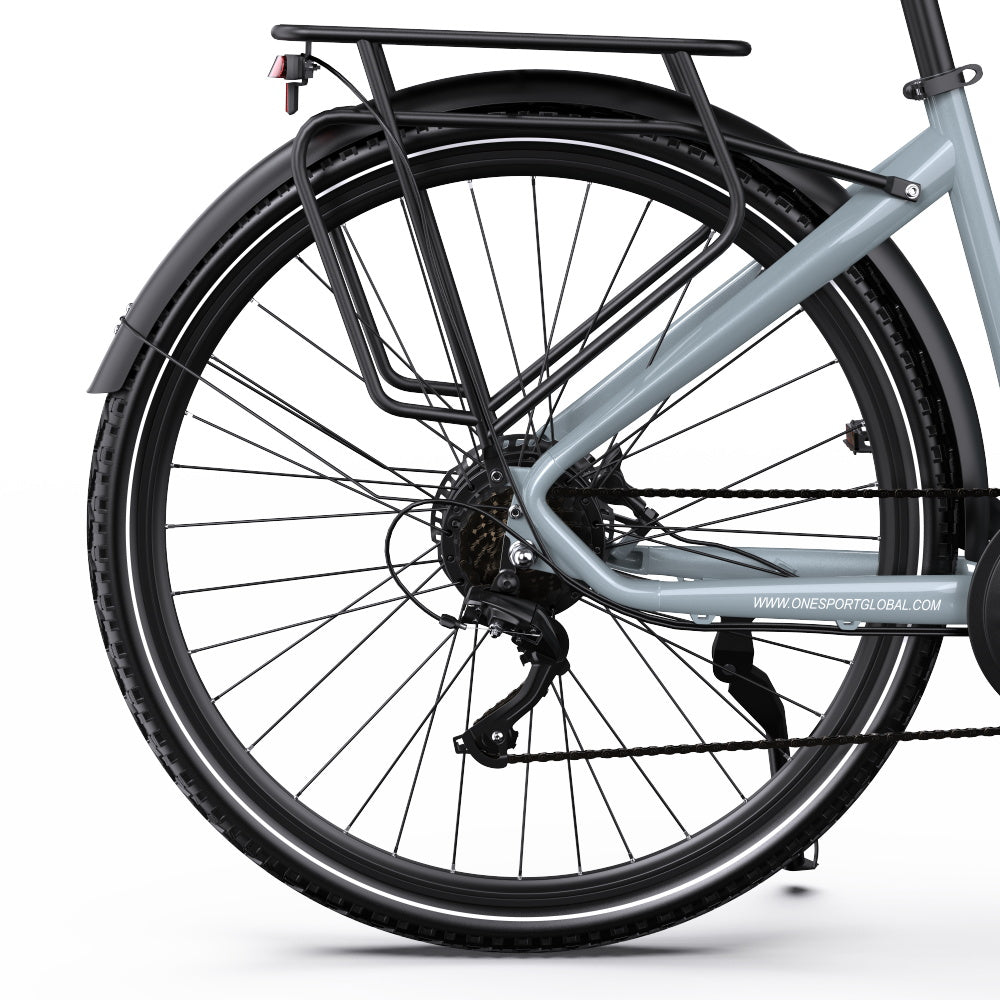 OneSport OT05 Pro rear wheel in light blue