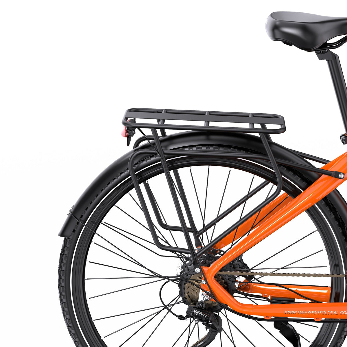 OneSport OT05 Pro rear rack in orange