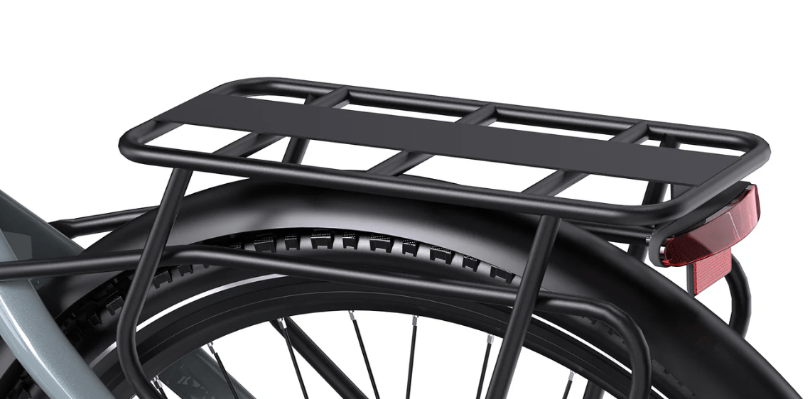 OneSport OT05 Pro rear rack in light blue from above