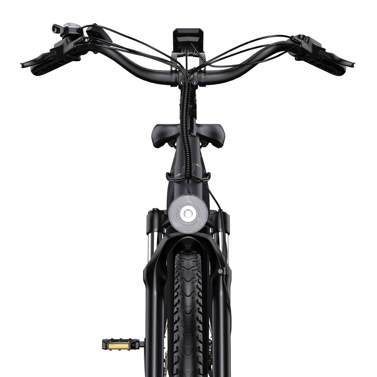 OneSport OT05 Pro handlebar with display and controls in black