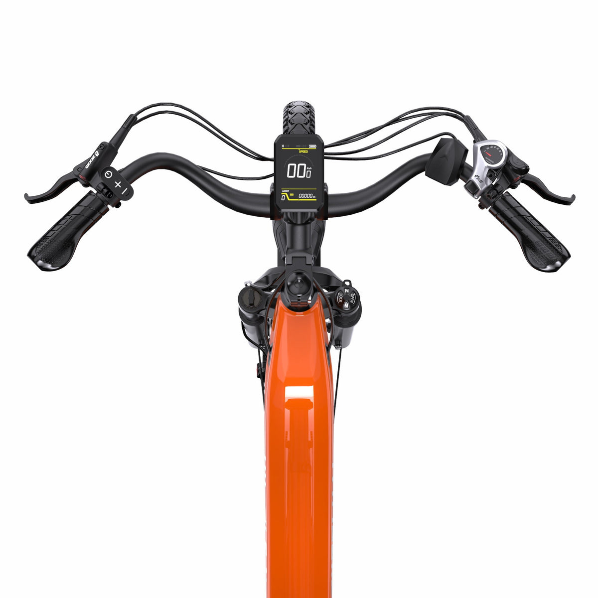 OneSport OT05 Pro handlebar in orange from above
