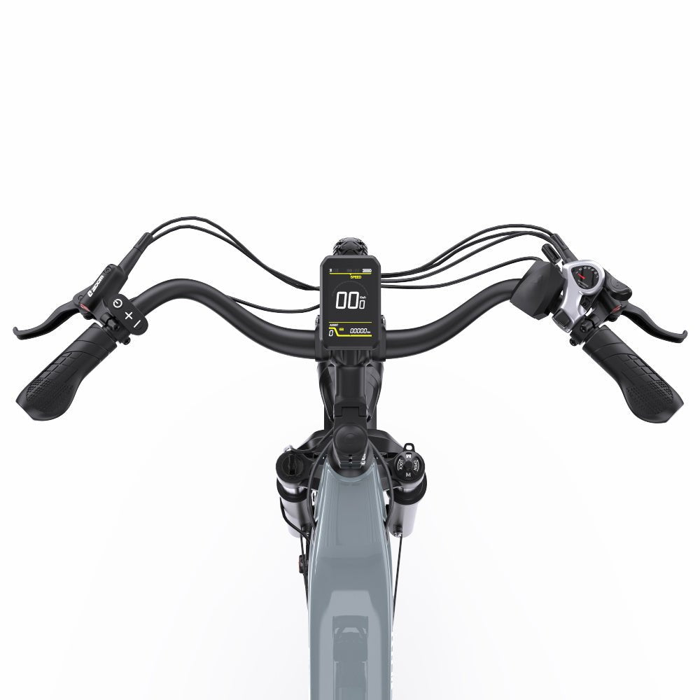 OneSport OT05 Pro handlebar in light blue from above