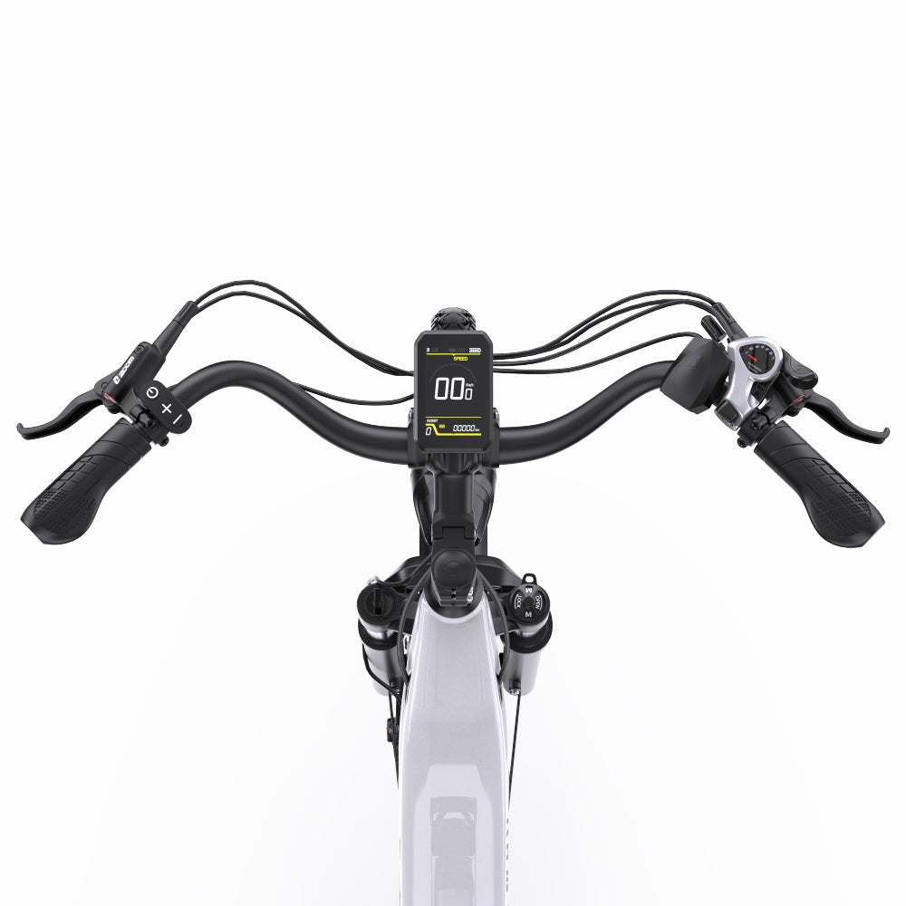OneSport OT05 Pro handlebar in white from above