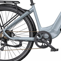 OneSport OT05 Pro cranks and pedals in light blue