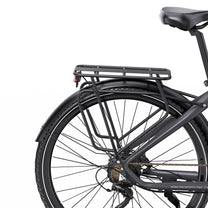 OneSport OT05 Pro rear rack seen from the side in black