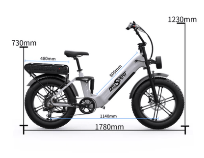 Onesport OT08 Pro - Bicicleta eléctrica - Tienda de ruedas