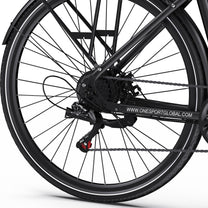 OneSport OT12 gears and chain in black