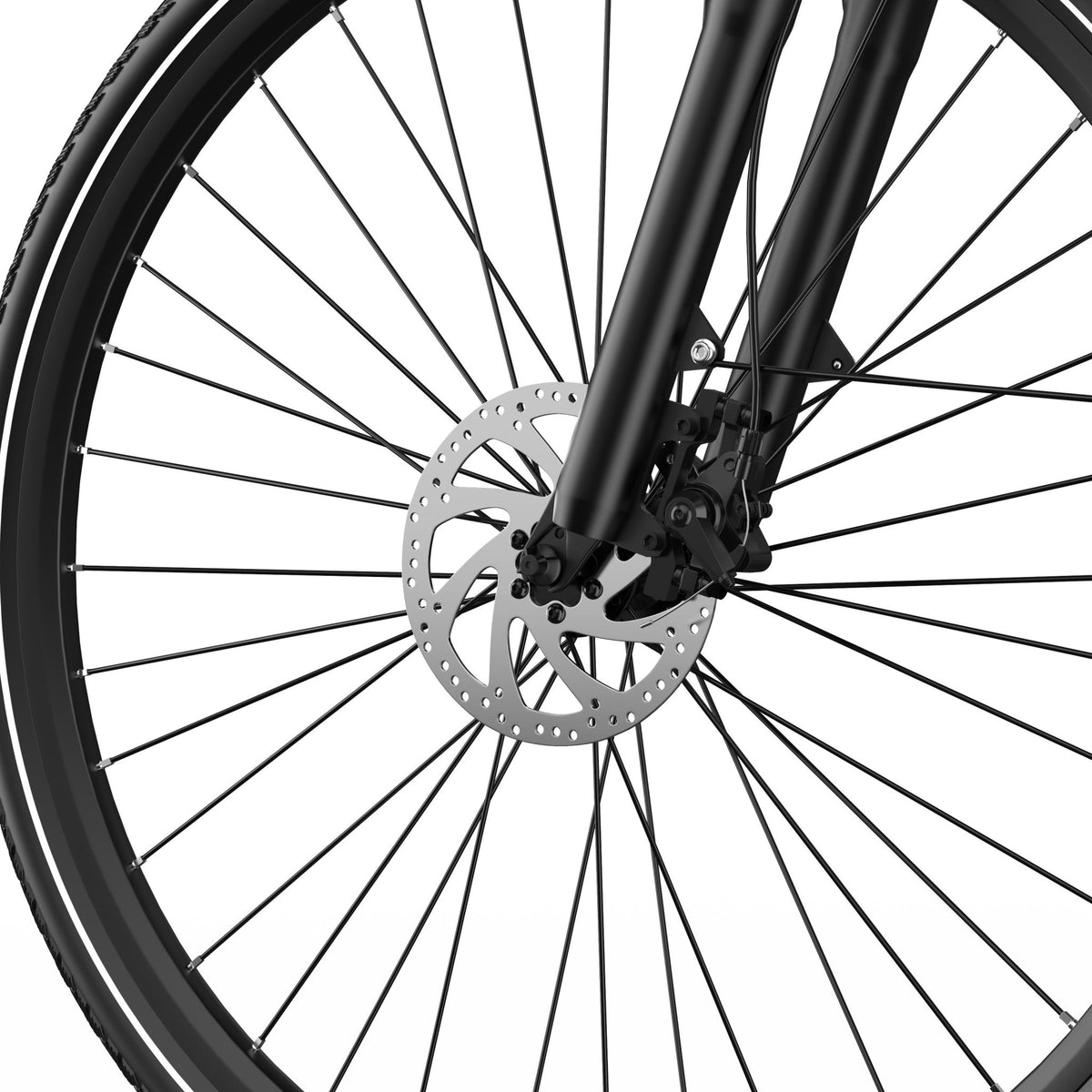 OneSport OT12 disc brake in white