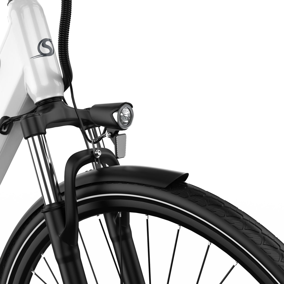 OneSport OT12 mudguard in white