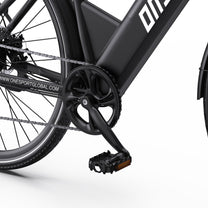 OneSport OT12 cranks and pedals in black