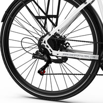 OneSport OT12 gears and chain in white