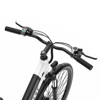 OneSport OT12 handlebar grip and controls in white