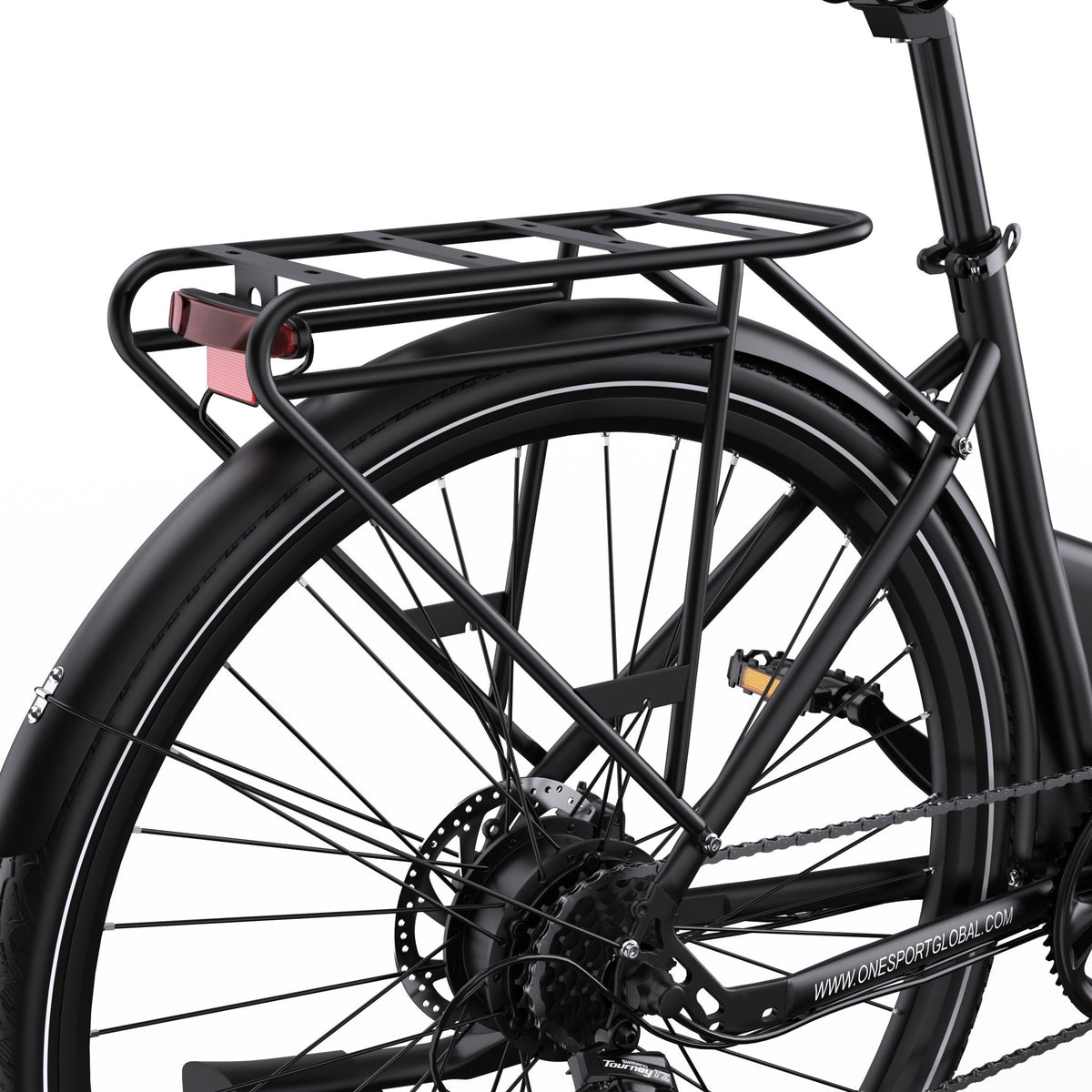 OneSport OT12 rear rack in black