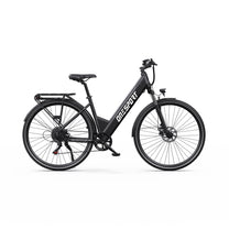 OneSport OT12 e-bike seen from the other side in black