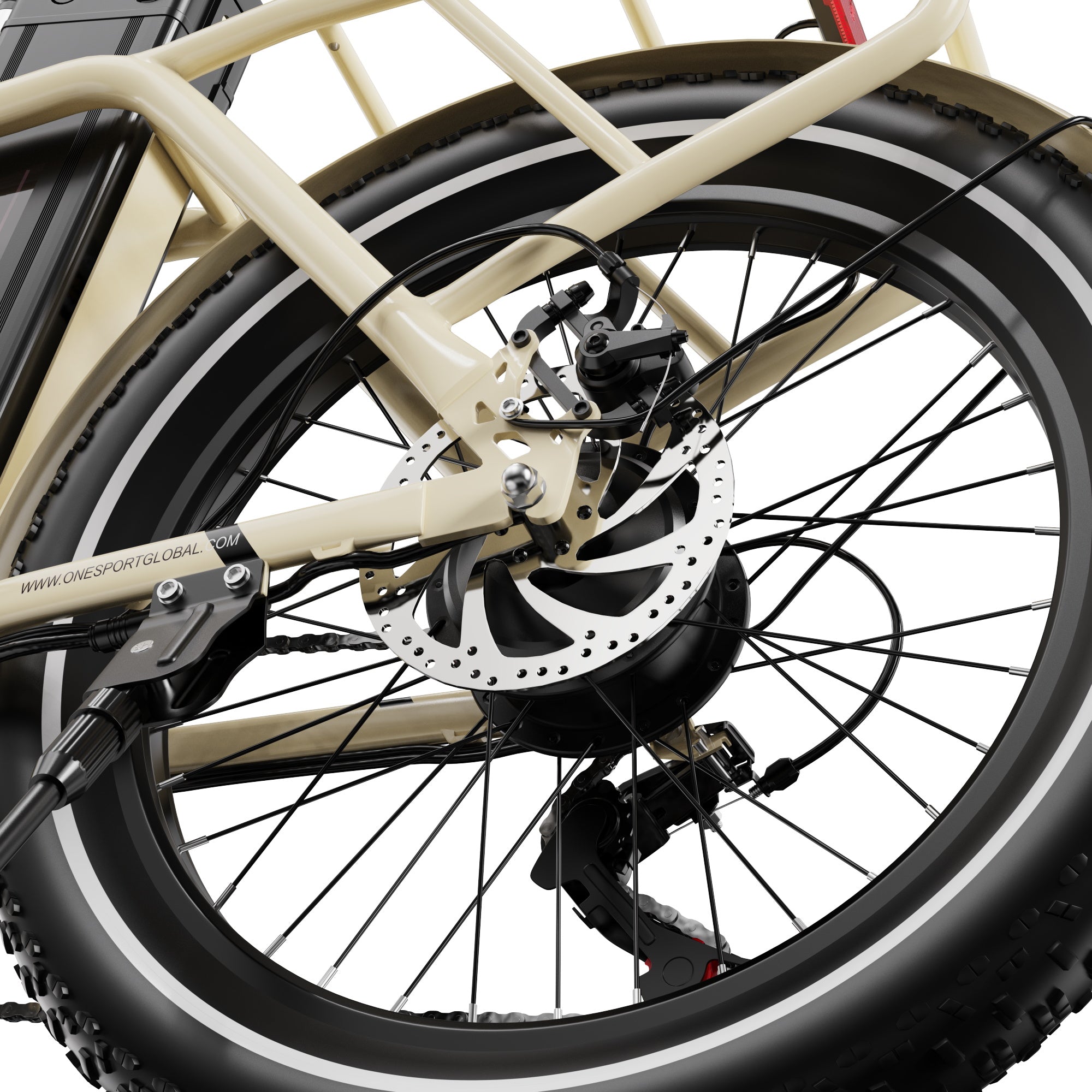 OneSport OT16-2 | Folding Electric Bike 120 km – Wheelyshop