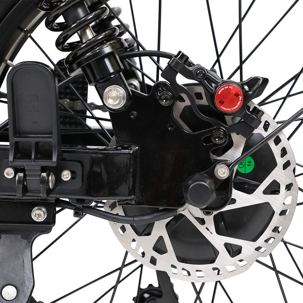 OneSport W66 disc brake in close-up
