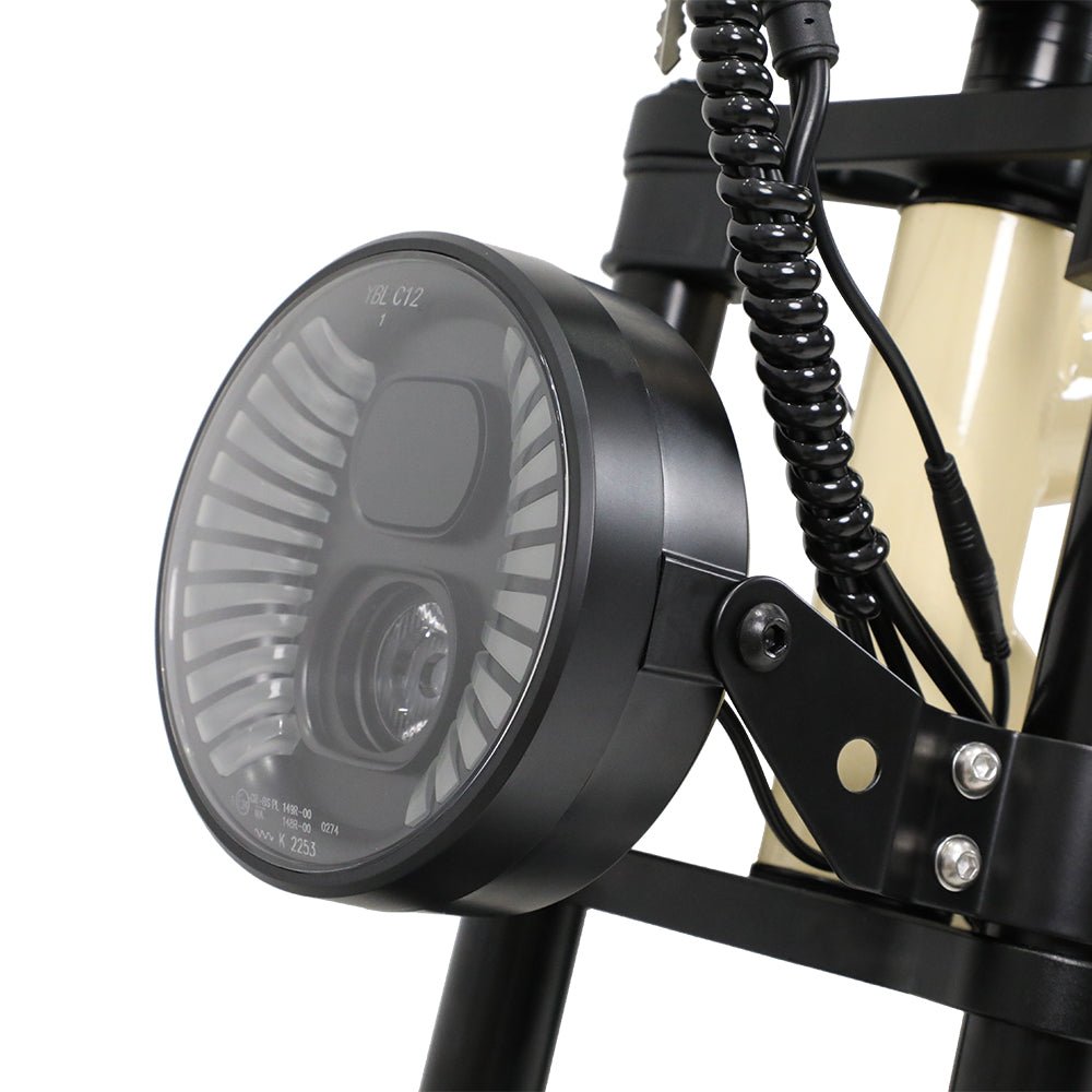 OneSport W66 headlight in close-up
