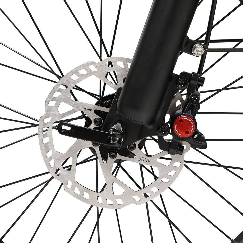 OneSport W66 disc brake from the front