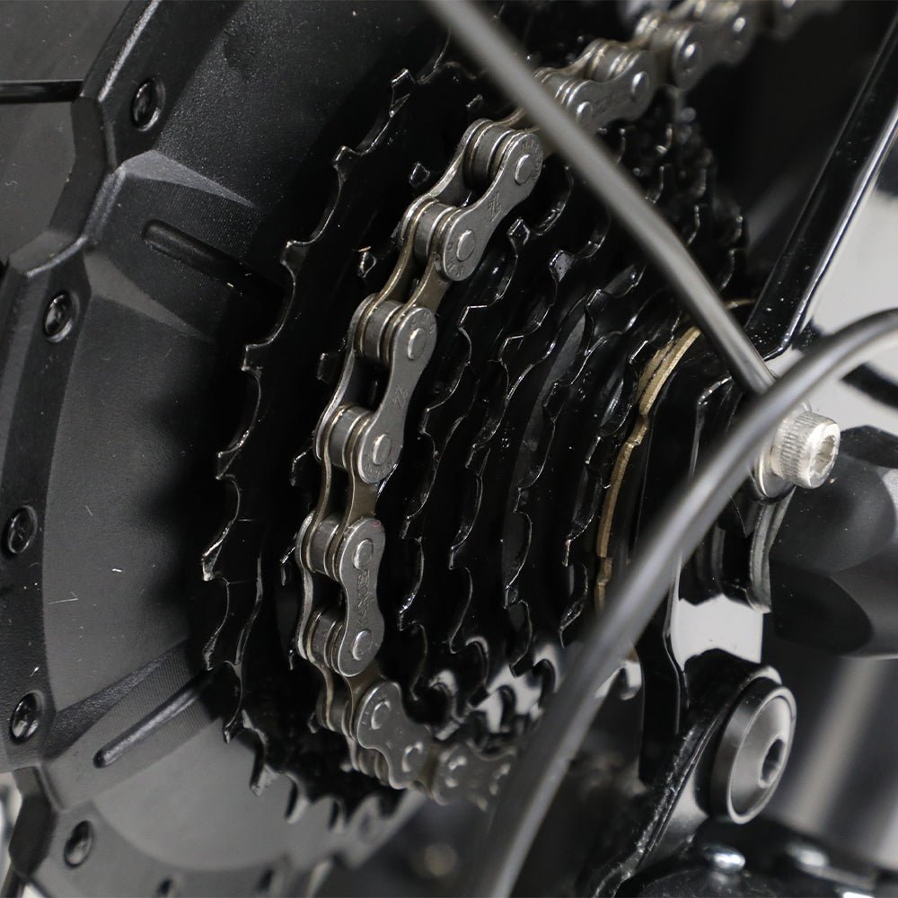 OneSport W66 gears and chain