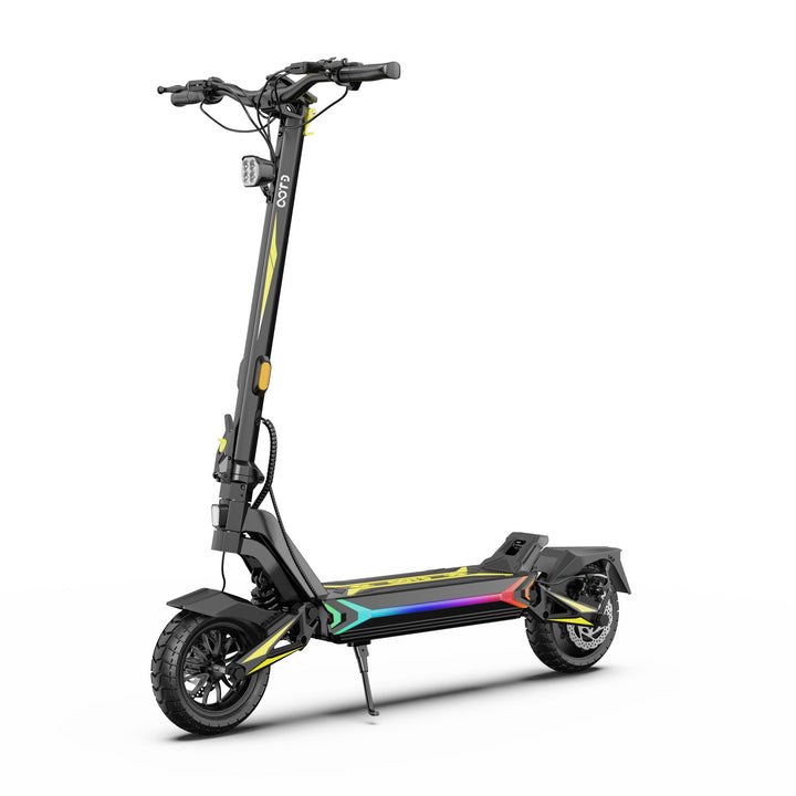 OOTD SR1 electric scooter, front three-quarter view
