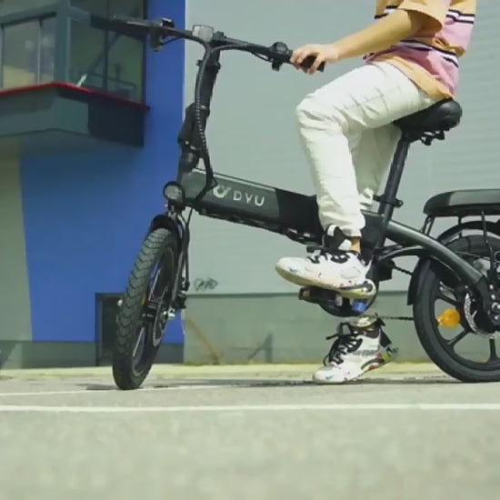 DYU A1F Pro Elcykel reklamvideo