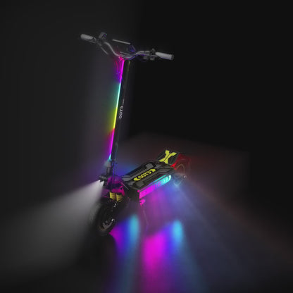 OOTD T10 Pro E-Scooter - Lighting display
