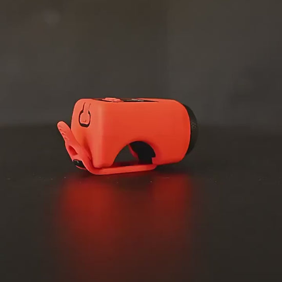 2-i-1 Elektrisk signalhorn & framlampa video