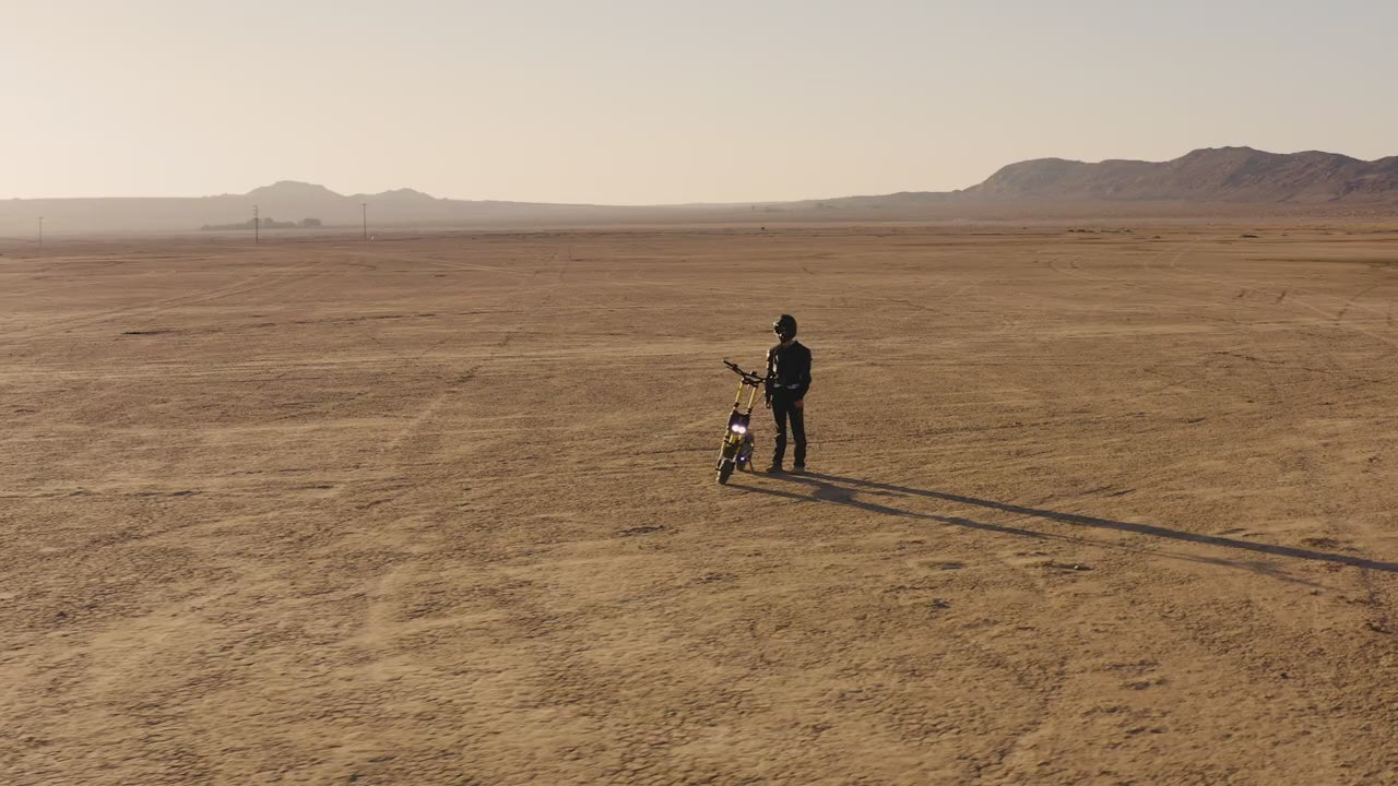 Kaabo Wolf Warrior King GTR Elsparkcykel Reklamvideo - Wheelyshop