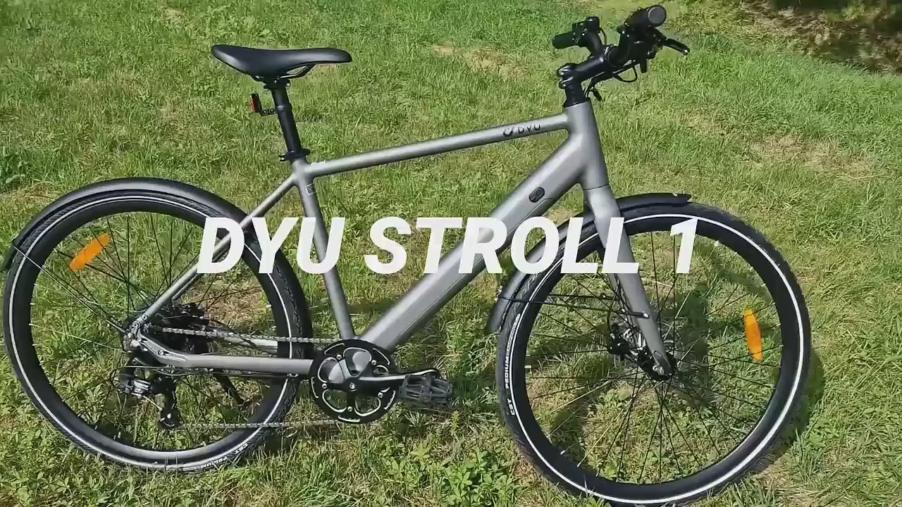 DYU Stroll 1 Elcykel reklamvideo