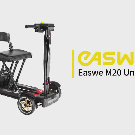 Easwe® M20 Unboxing – Carbon Fiber + Aluminum Electric Mobility Scooter