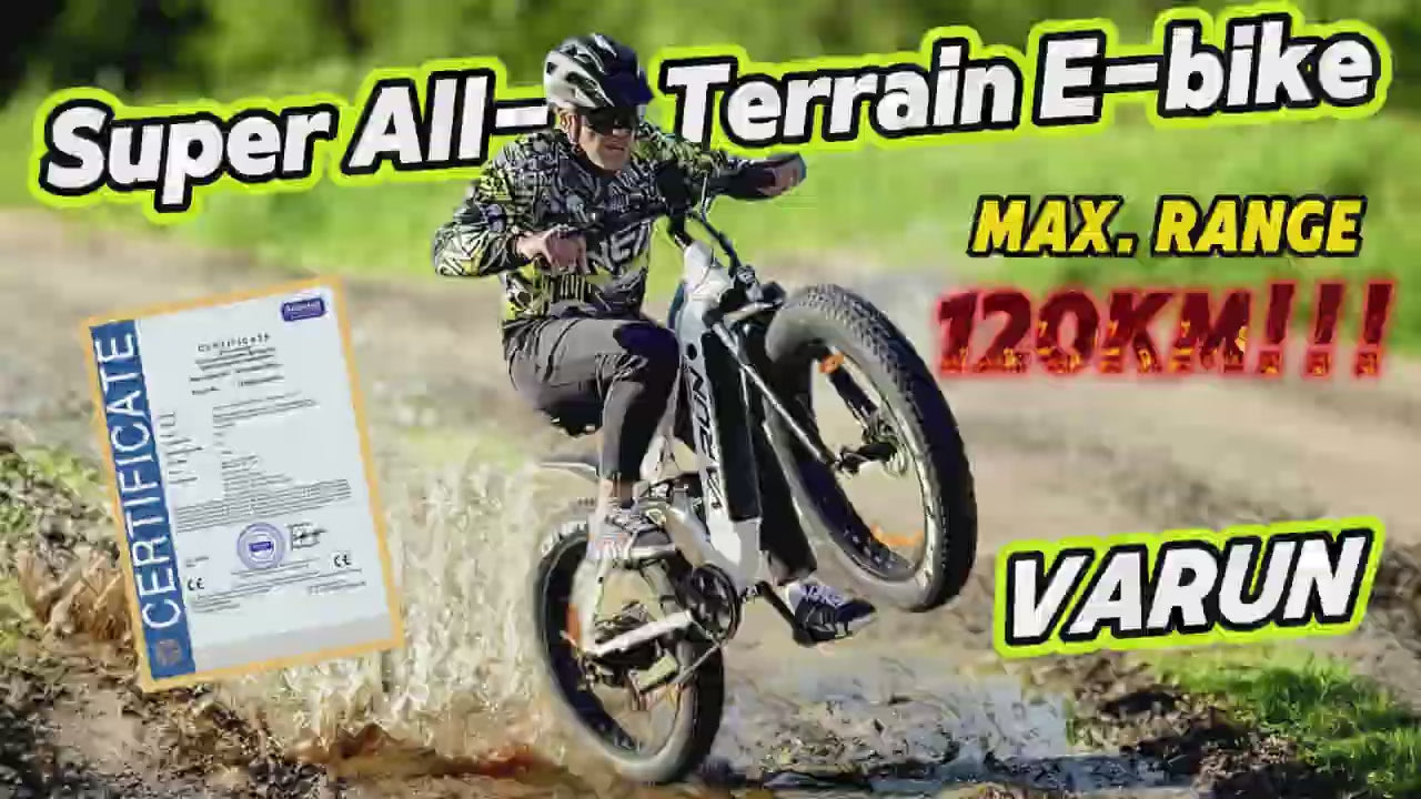 VARUN S26‑1 Elcykel Reklamvideo - Wheelyshop.se