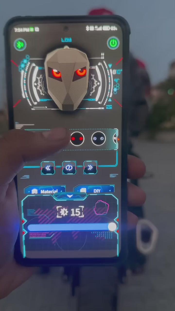 Smart ryggsäck LED reklamvideo