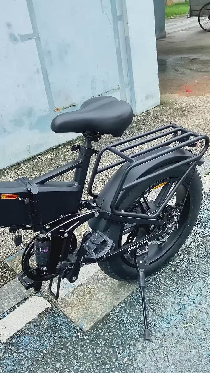VARUN S20-2 PRO ！The Smart Folding Fat Tire E-Bike You Need to See!