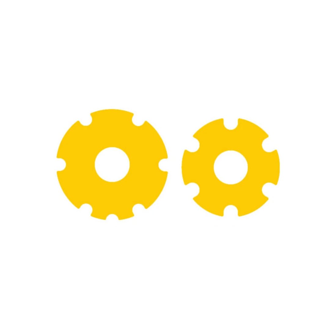 Reflektiv säkerhetsdekal hjulkåpa - Tillbehör - Wheelyshop