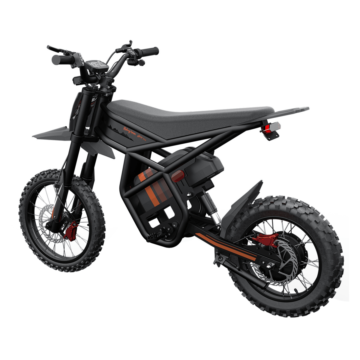 Ridingtimes GT54 Pro electric dirt bike, front three-quarter view