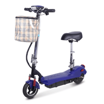 SEEDREAM M5 electric scooter, front three-quarter view in blue