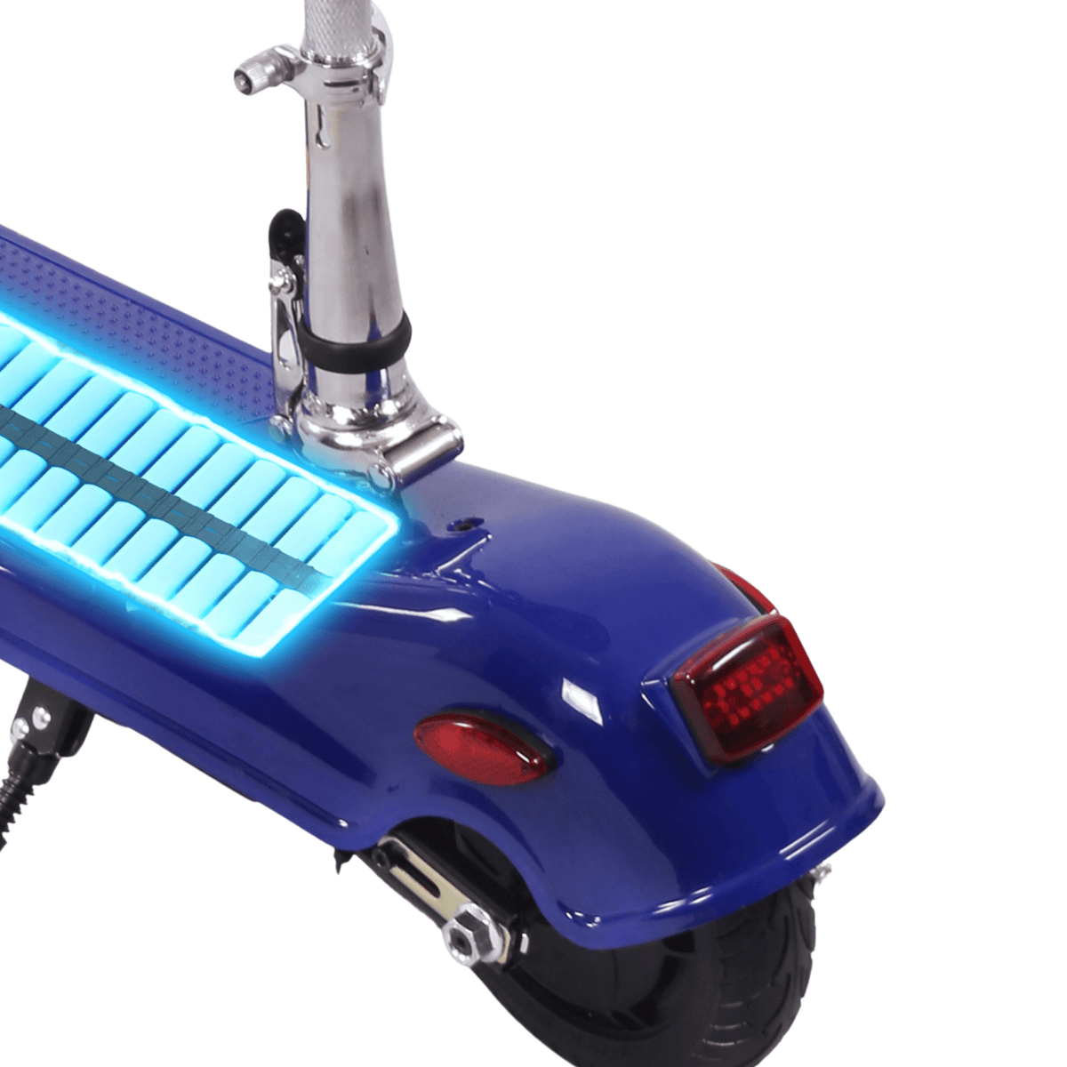 SEEDREAM M5 electric scooter with lights on