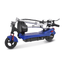 SEEDREAM M5 electric scooter folded in blue