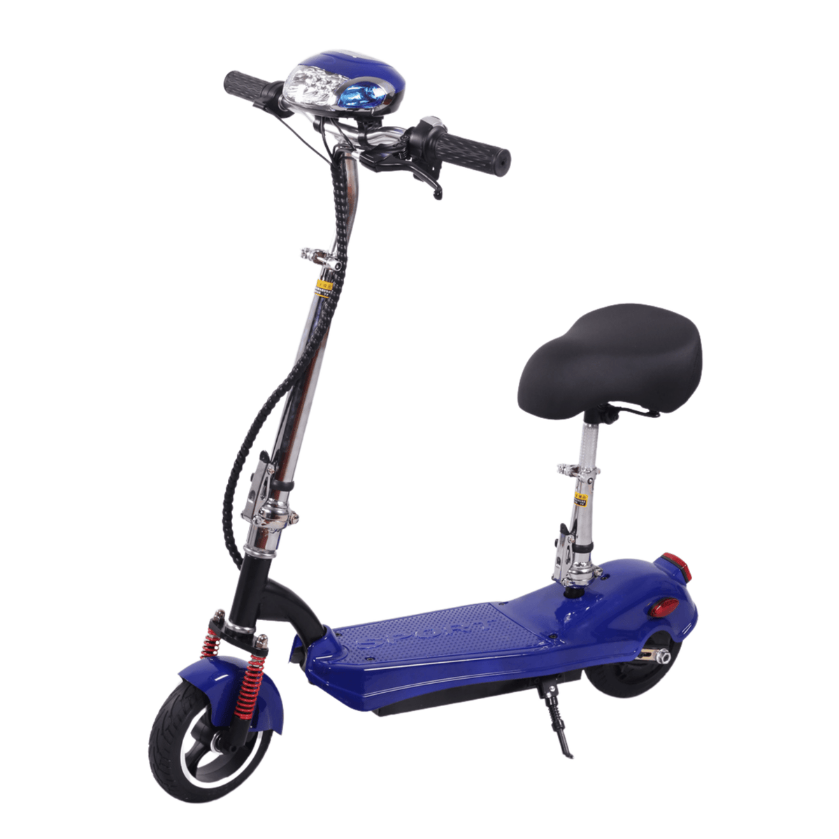SEEDREAM M5 electric scooter, front three-quarter view in blue