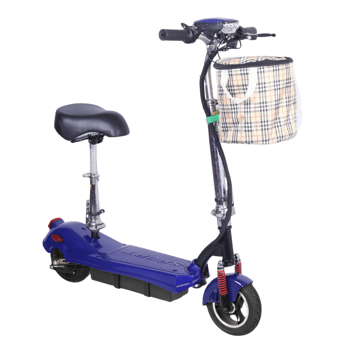 SEEDREAM M5 electric scooter seen from the other side in blue