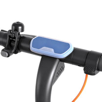 Screen protector for Ninebot E2 in clear fitted on the electric scooter