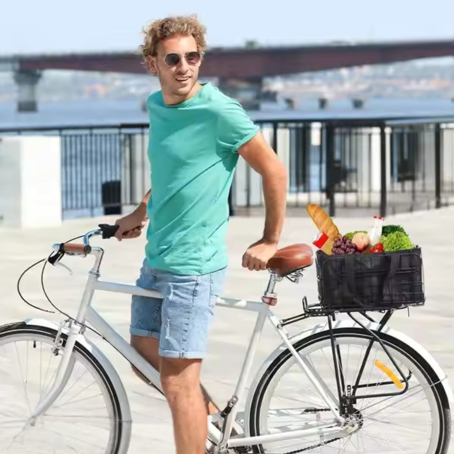 Smart cykelkorg med avtagbar förvaring - Tillbehör - Wheelyshop