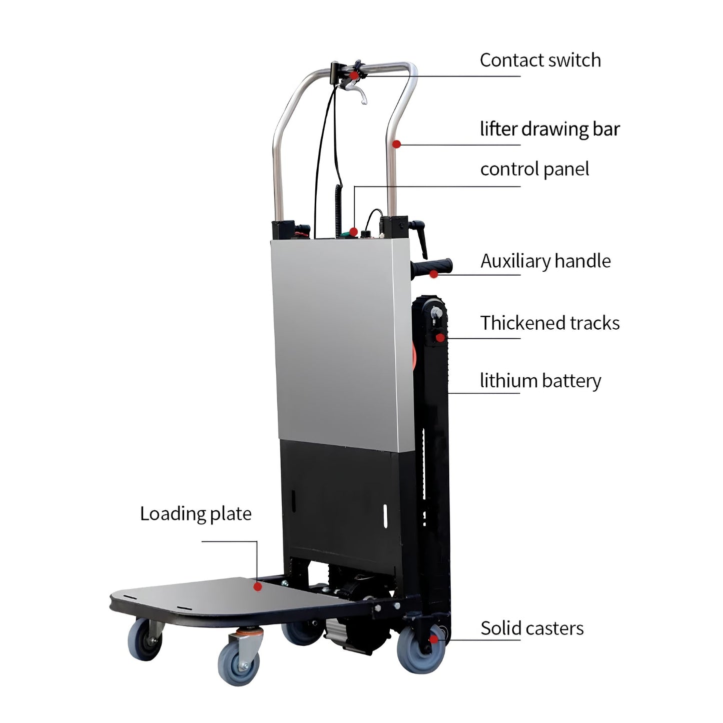 Smart electric stair-climbing transport wagon - Accessories - Wheelyshop
