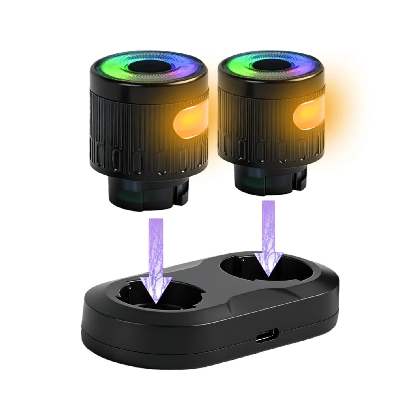 Smart gummihandtag med blinkers Plus - Tillbehör - Wheelyshop