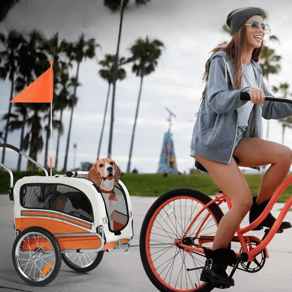 Smart Pet Trailer Bicycle 20303B - Pet trailer - Wheelyshop