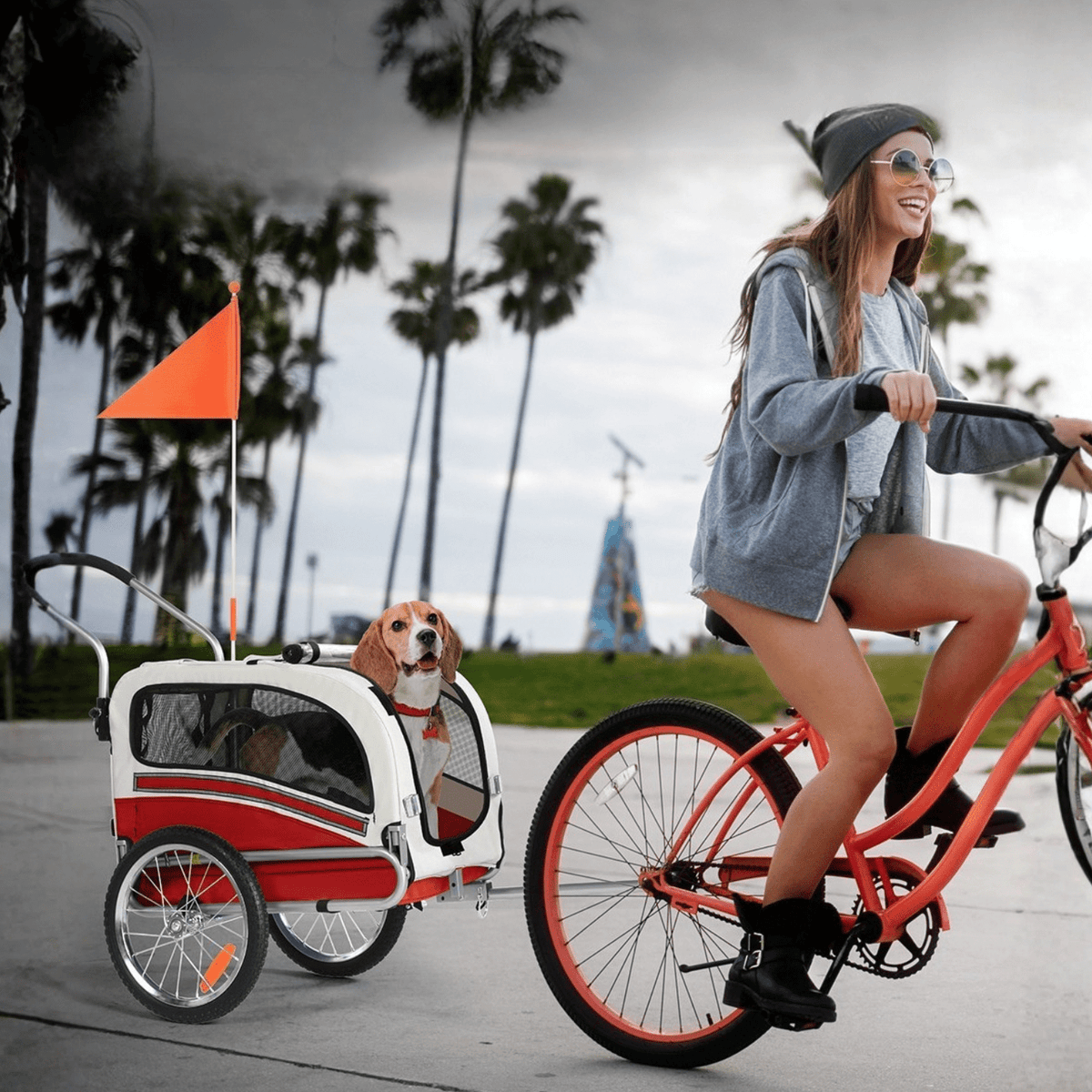 Smart Pet Trailer Bicycle 20303B - Pet trailer - Wheelyshop